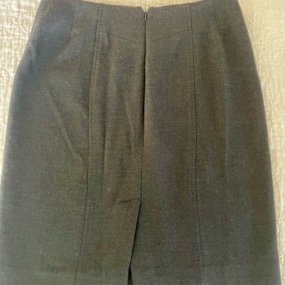 LOFT Black, Houndstooth, Tan & Burgundy Pencil Skirt Set - Picture 13 of 14